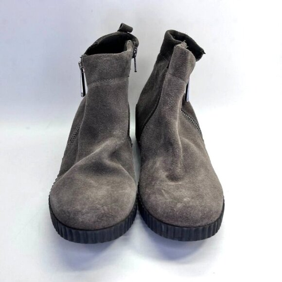 The Flexx Easy Does It Women’s Wedge Ankle Bootie Size 8.5 in Gray - Picture 1 of 16